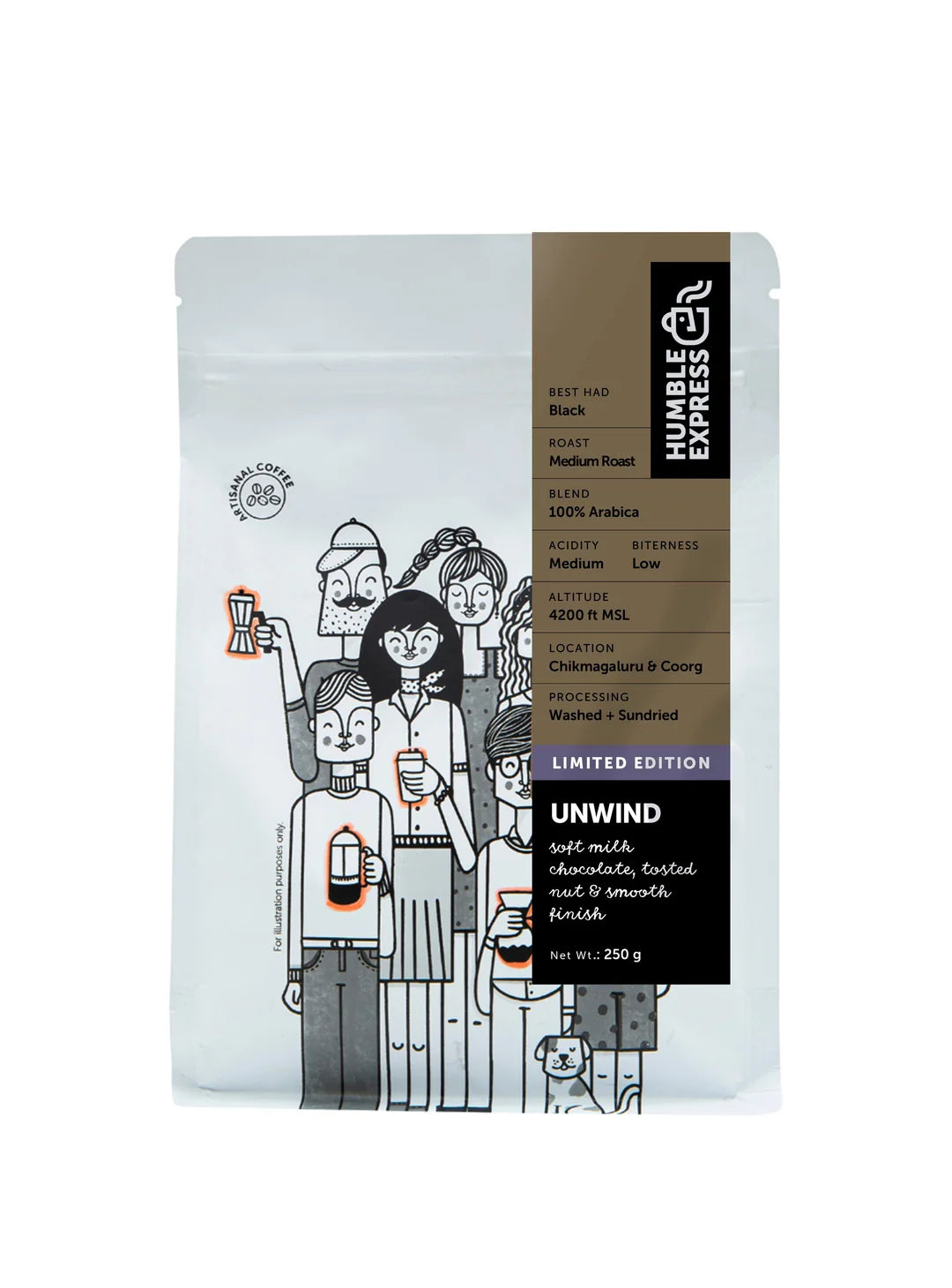 Unwind Coffee | Humble Express
