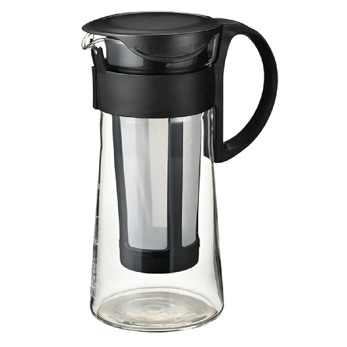 Hario Manual Brewing Black Hario Mizudashi (Cold Brew), Glass Coffee Pot, Manual Brewer 600 ml