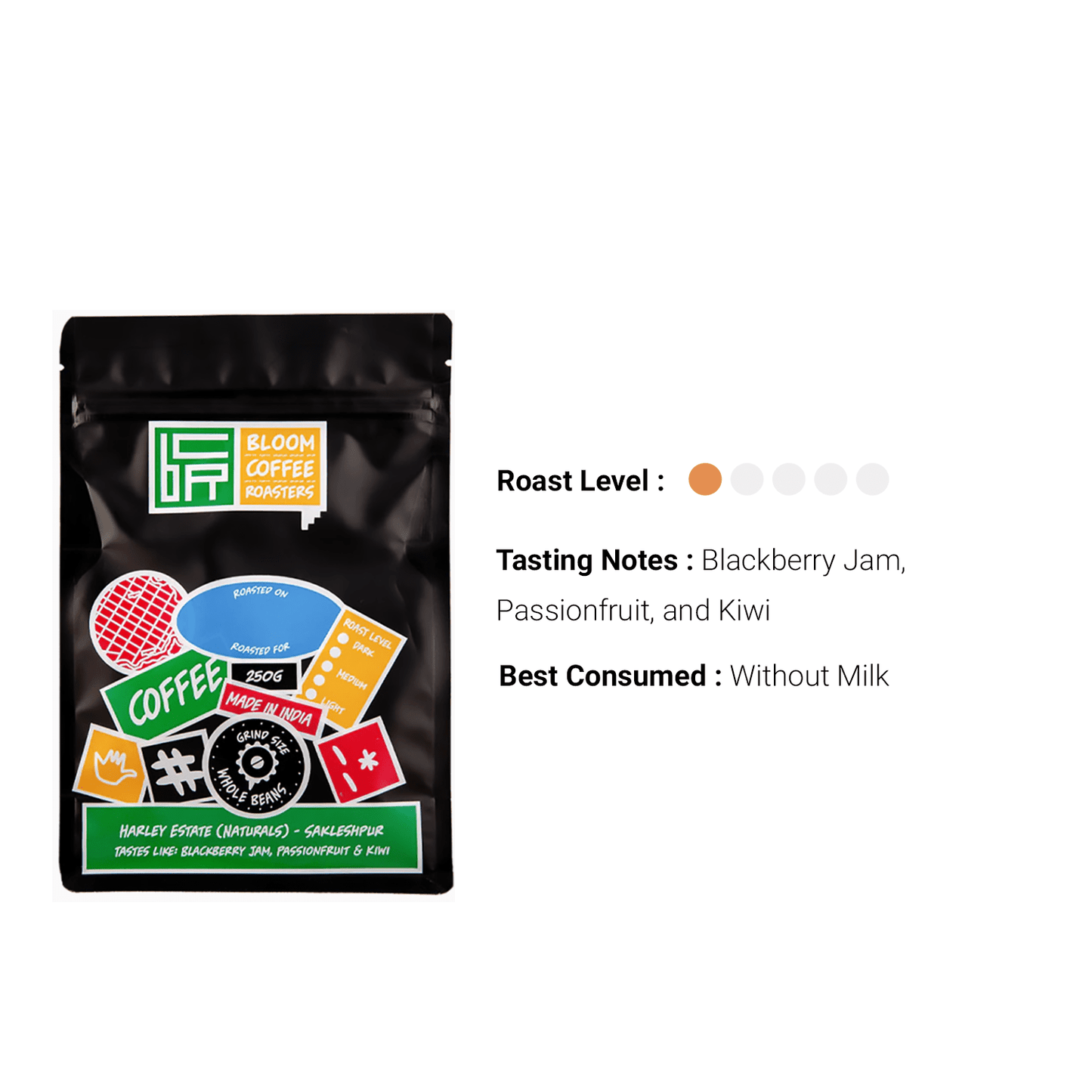 Bloom Ground And Whole Beans Bloom-Harley Estate (Naturals) | Light Roast