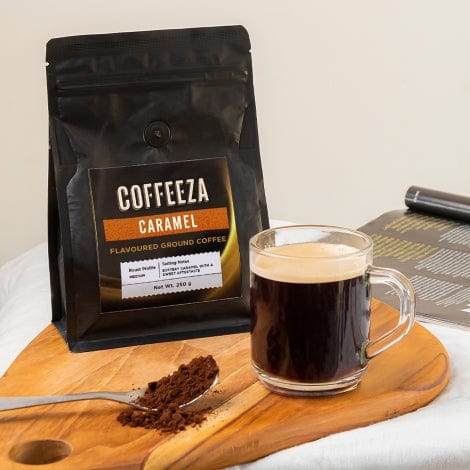 Coffeeza Caramel Ground Coffee (Coarse Grind)