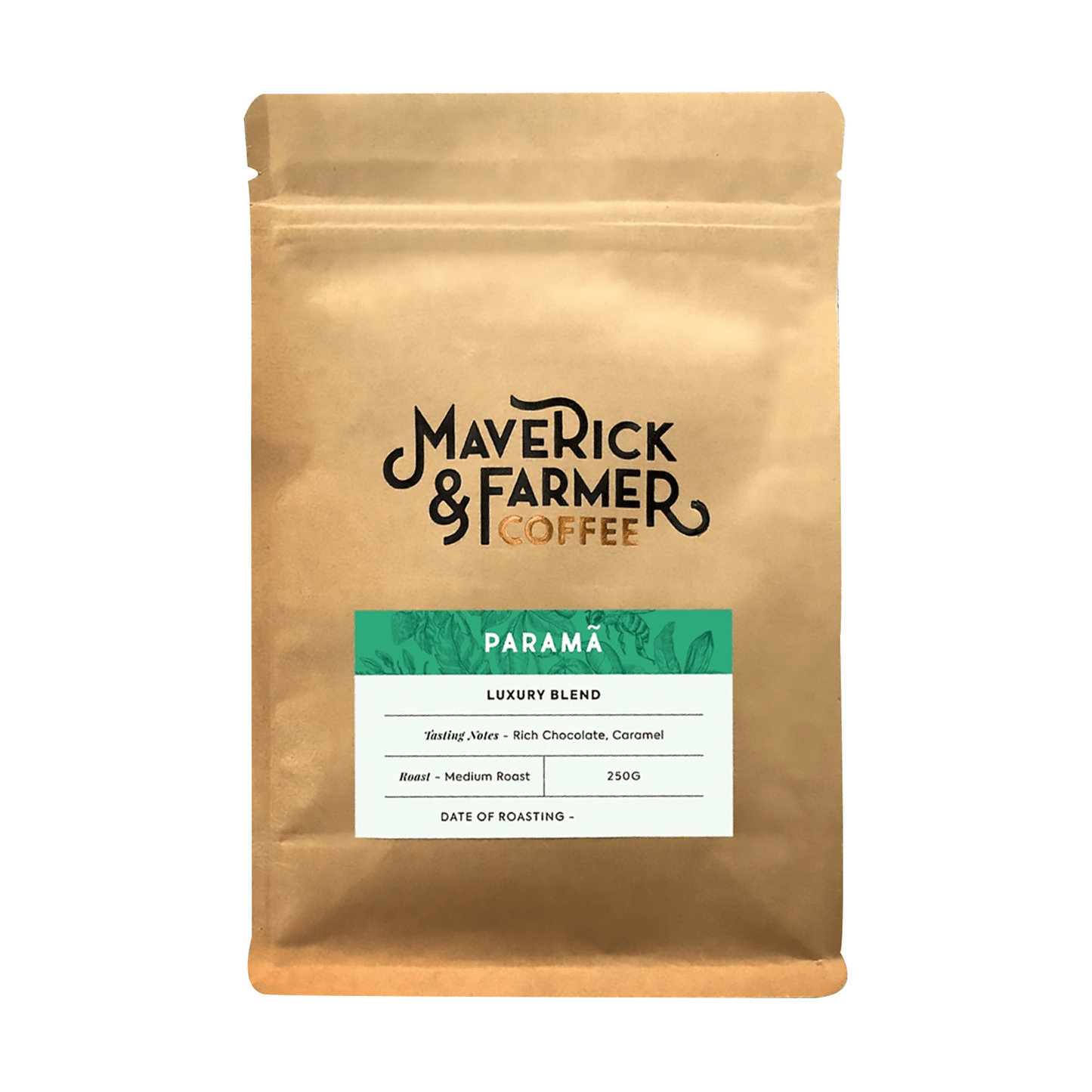 Mavekick & Farmer Ground And Whole Coffee Maverick & Farmer Parama - Luxury Blend