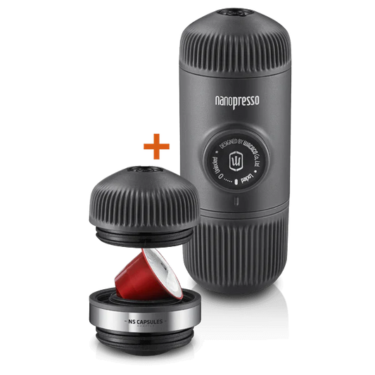 Wacaco Nanopresso Grey with NS Adapter