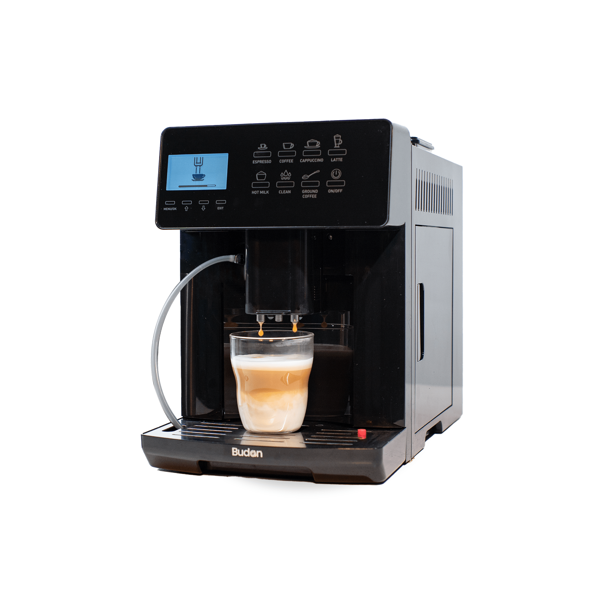 Budan Fully Automatic Coffee Machine with One Touch Button Home