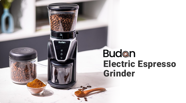Budan Electric Espresso Grinder | Coffee Grinder for Home-Product Description