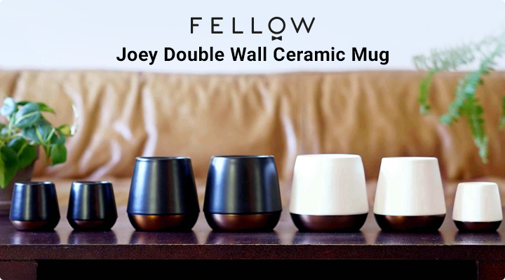 Fellow Joey Double Wall 12oz Ceramic Mug – Terma Goods