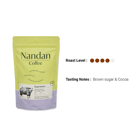 Nandan Coffee Ground And Whole Coffee Beans Nandan Coffee| Espresso