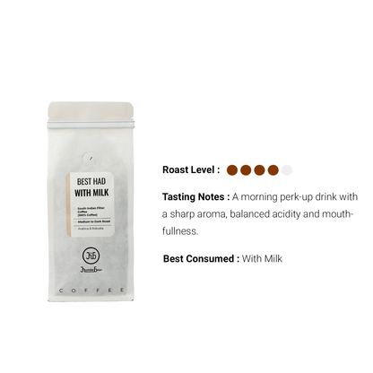 HumbleBean Coffee Ground And Whole Beans Humble Bean Coffee South Indian Filter Coffee [100% Coffee]
