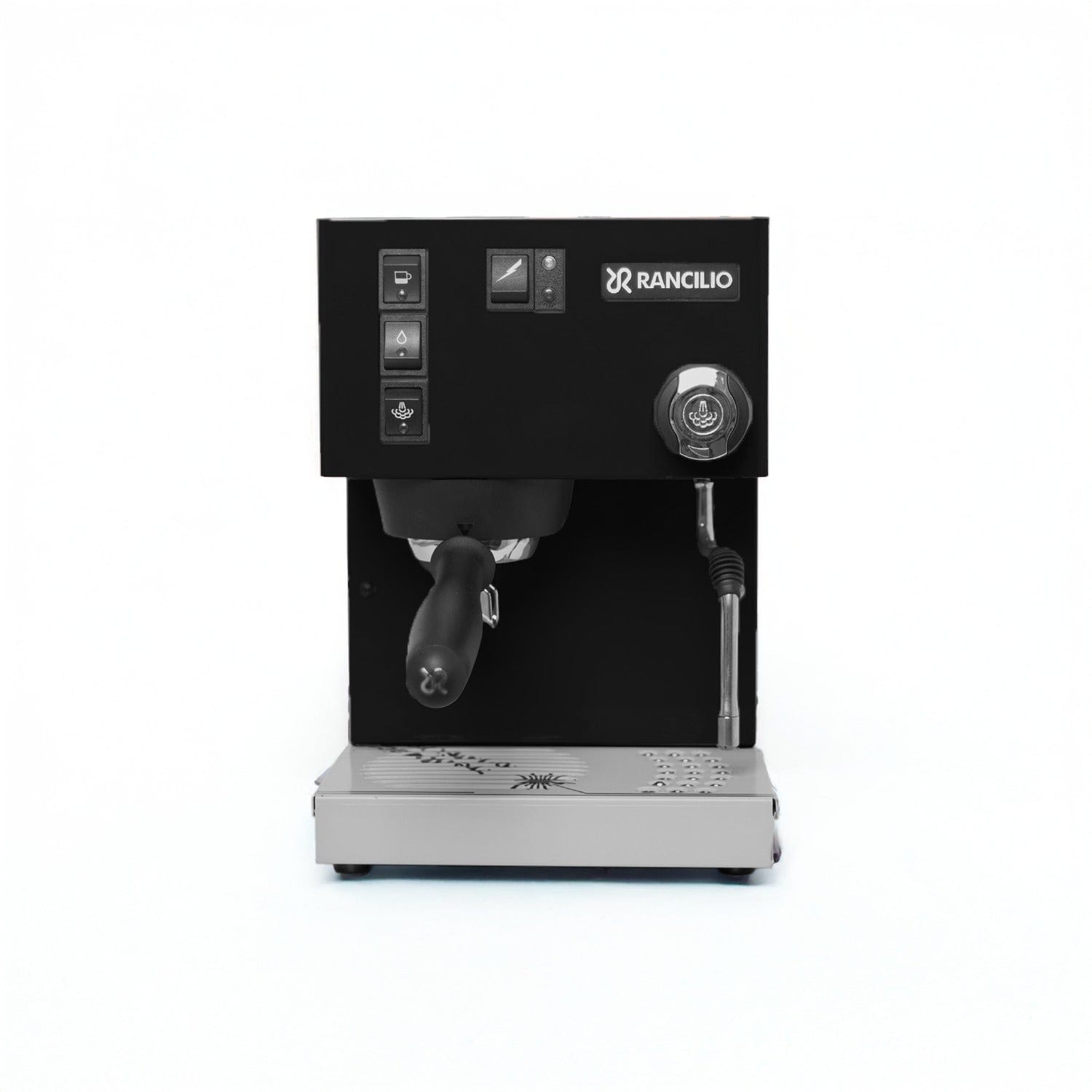 Rancilio Home Coffee Machines Black Rancilio Silvia V6 Single Boiler Italian Coffee Machine with Upto 18 Bar Pressure, Steam Wand, Ergonomic 58mm Portafilter | Perfect for Cafe-style Espresso, Lattes, Cppuccinos, Americano, Hot Chocolate and more