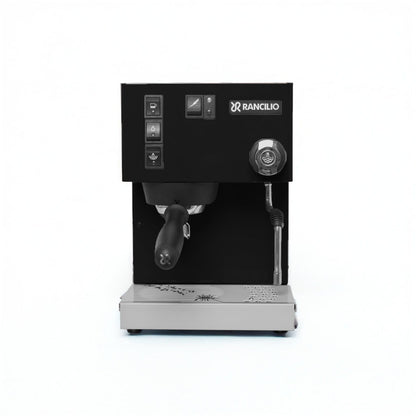 Rancilio Home Coffee Machines Black Rancilio Silvia V6 Single Boiler Italian Coffee Machine with Upto 18 Bar Pressure, Steam Wand, Ergonomic 58mm Portafilter | Perfect for Cafe-style Espresso, Lattes, Cppuccinos, Americano, Hot Chocolate and more