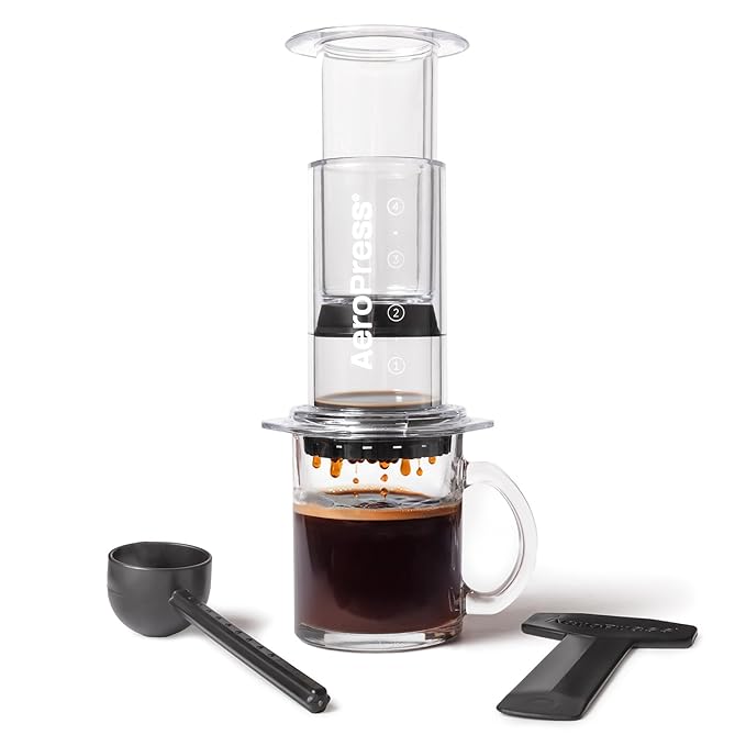 Aeropress Clear Travel brewer / Coffee Maker - Something's Brewing