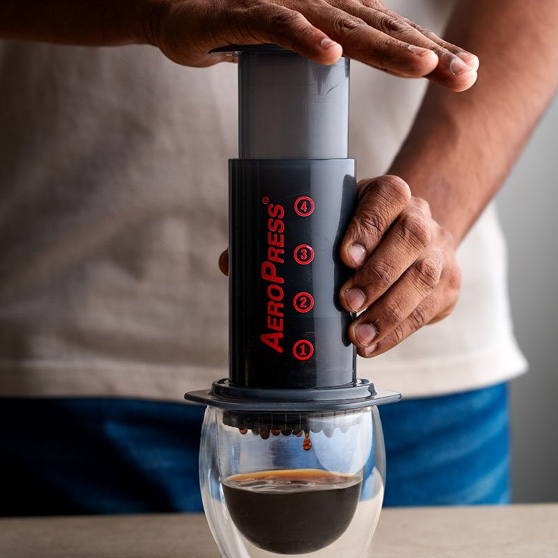 Aeropress Coffee Maker - Grey - Something's Brewing
