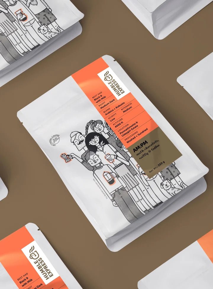 AM : PM Coffee | Humble Express - Something's Brewing