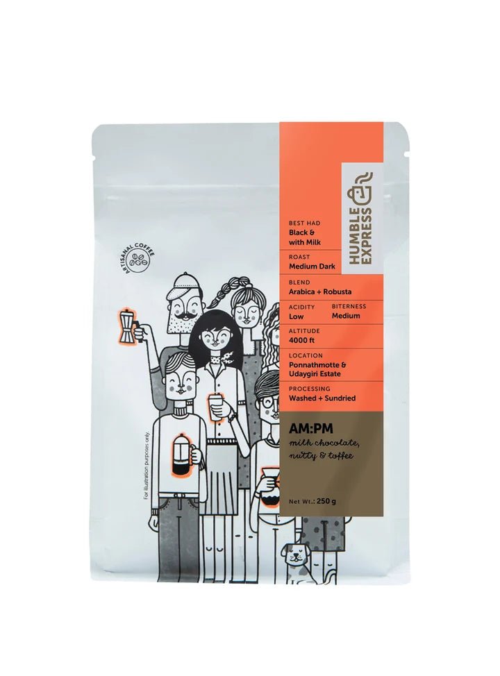 AM : PM Coffee | Humble Express - Something's Brewing
