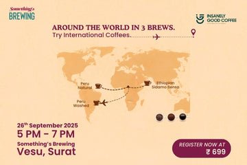 Around The World In 3 Brews | Surat - Something's Brewing