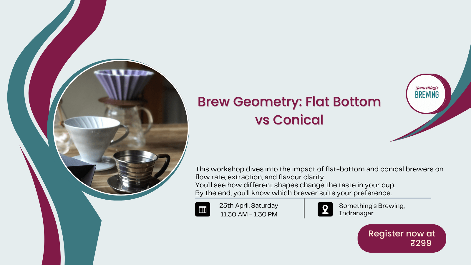 Brew Geometry: Flat Bottom vs Conical - Something's Brewing