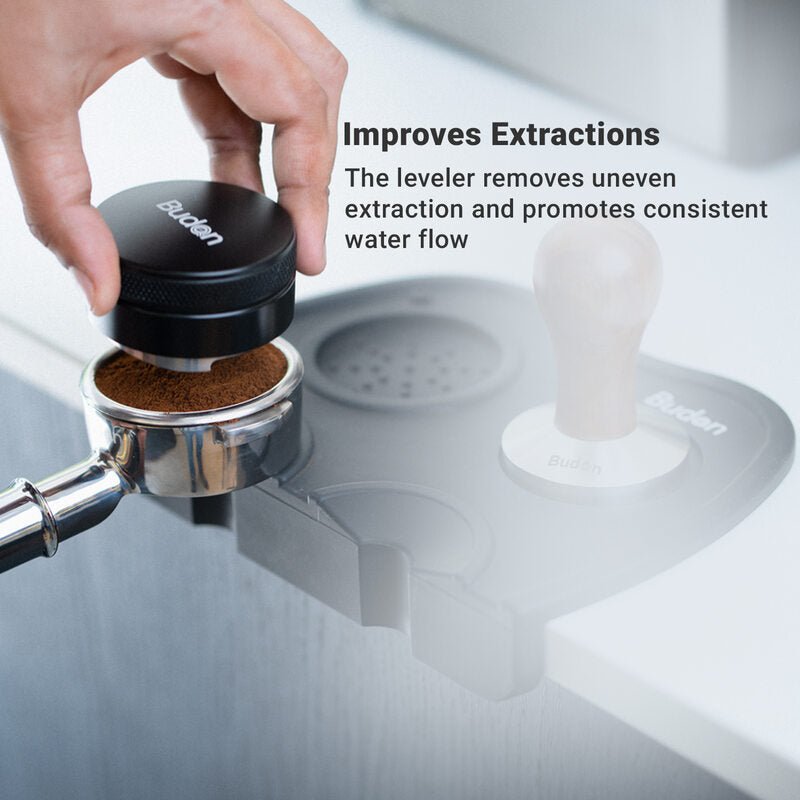 Budan 58mm Coffee Leveler & Distributor - Something's Brewing