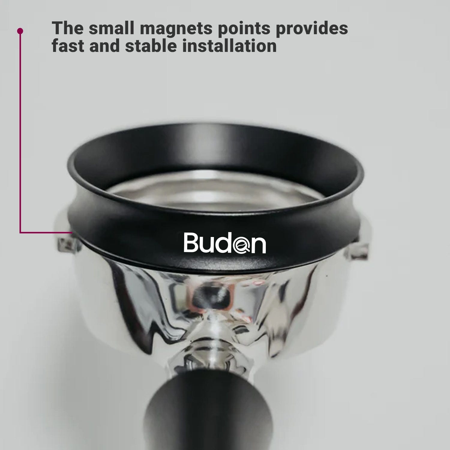 Budan 58mm Magnet dosing funnel - Something's Brewing