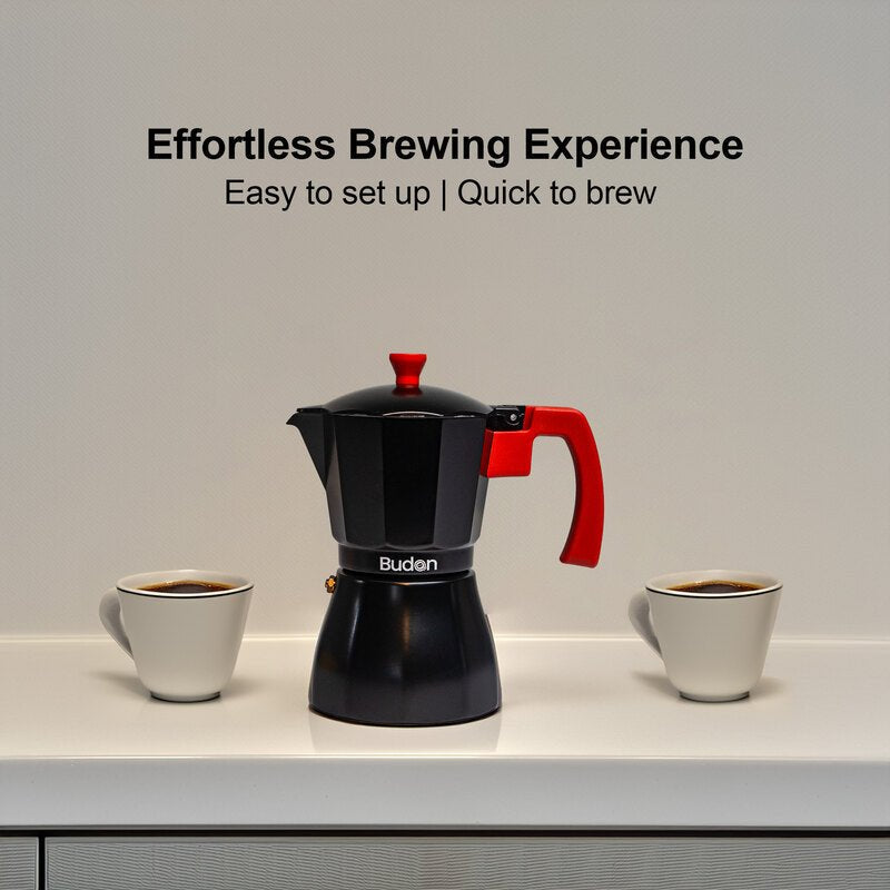 Budan Aluminium Moka Pot - Something's Brewing