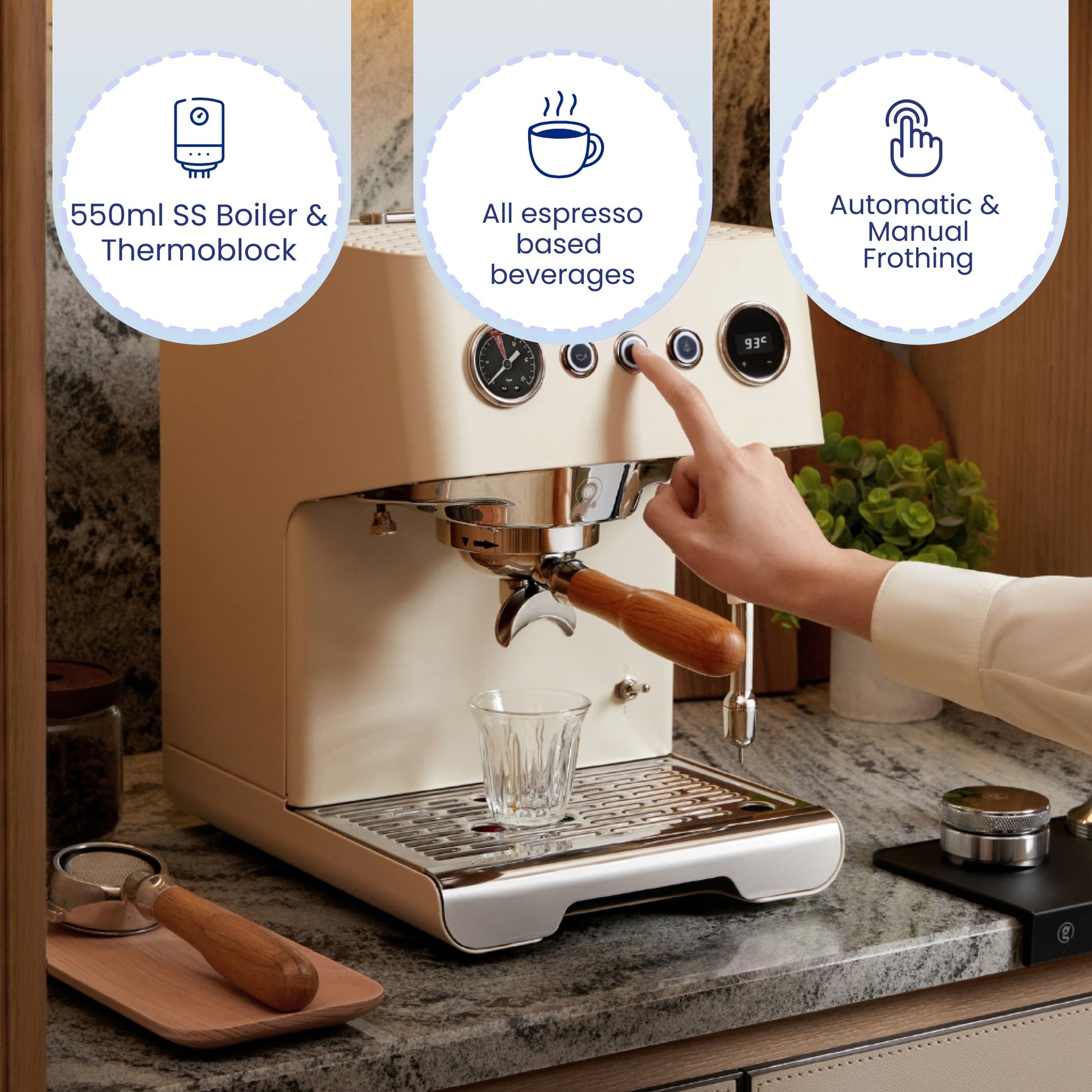 Budan Athena Core Espresso Machine - Something's Brewing