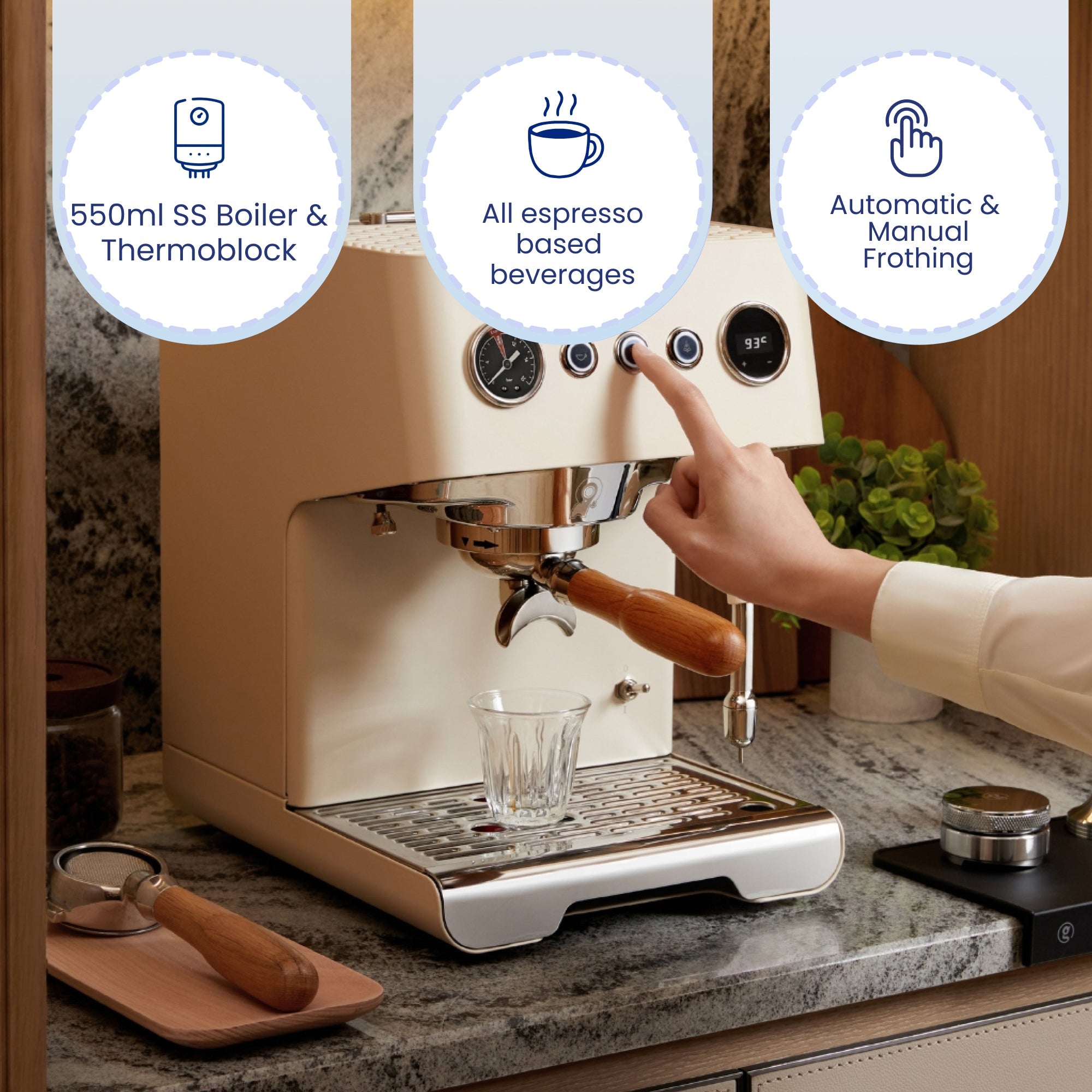 Budan Athena Core Espresso Machine - Something's Brewing
