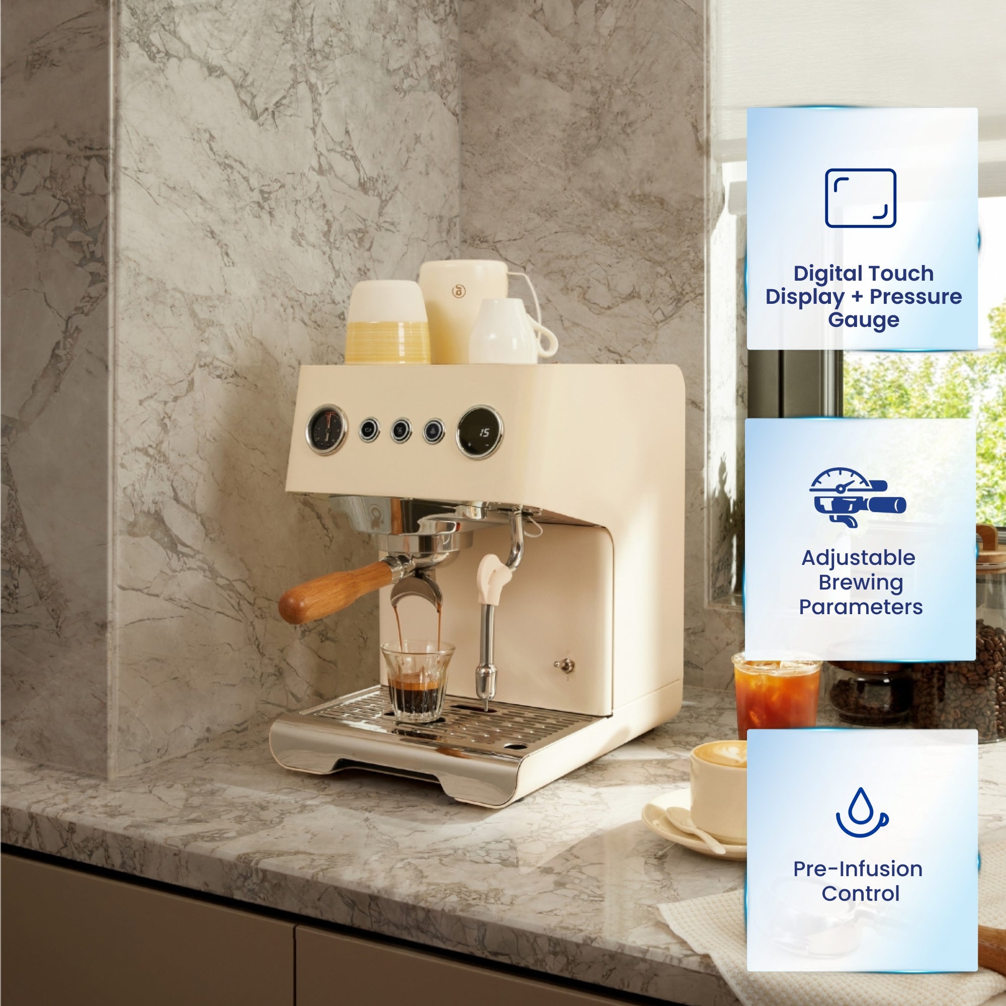 Budan Athena Core Espresso Machine - Something's Brewing