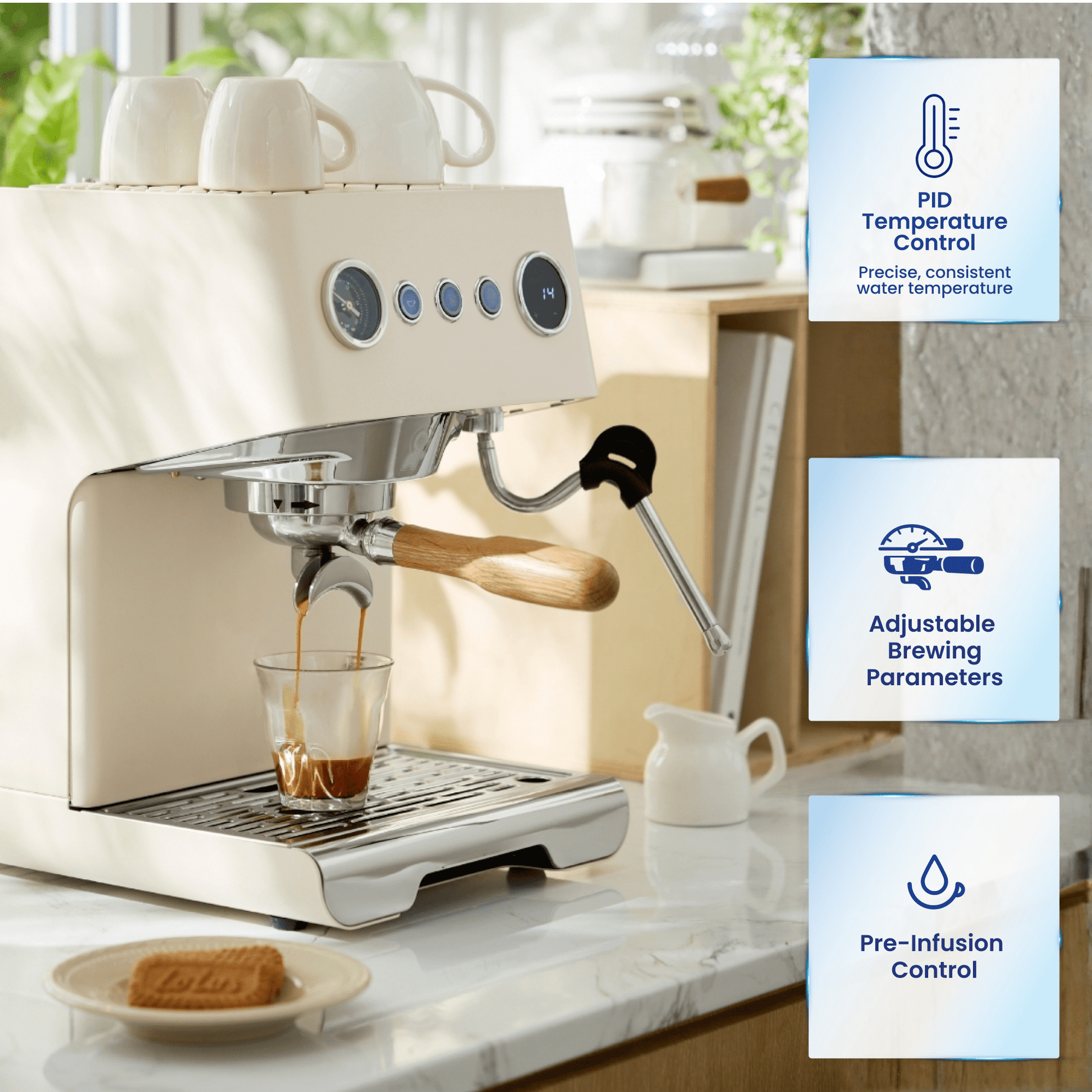 Budan Athena Espresso Machine - Something's Brewing