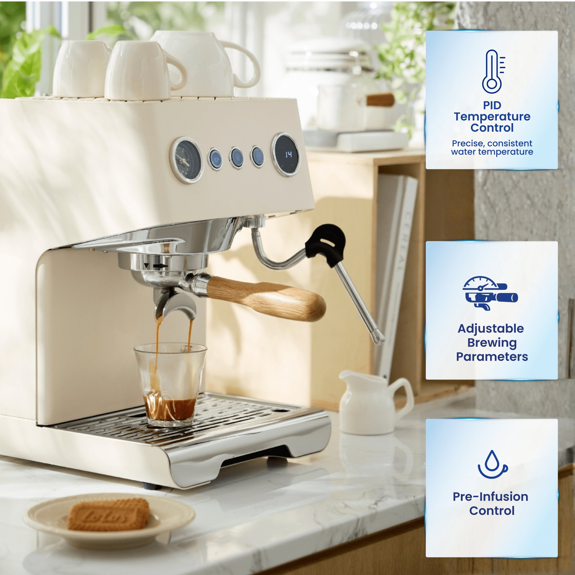 Budan Athena Espresso Machine - Something's Brewing