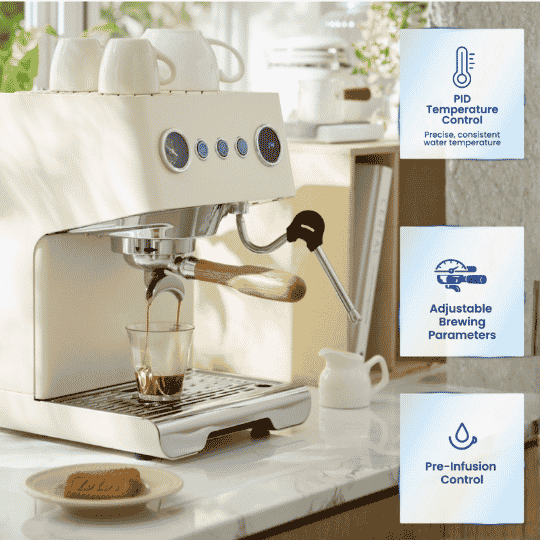 Budan Athena Espresso Machine - Something's Brewing