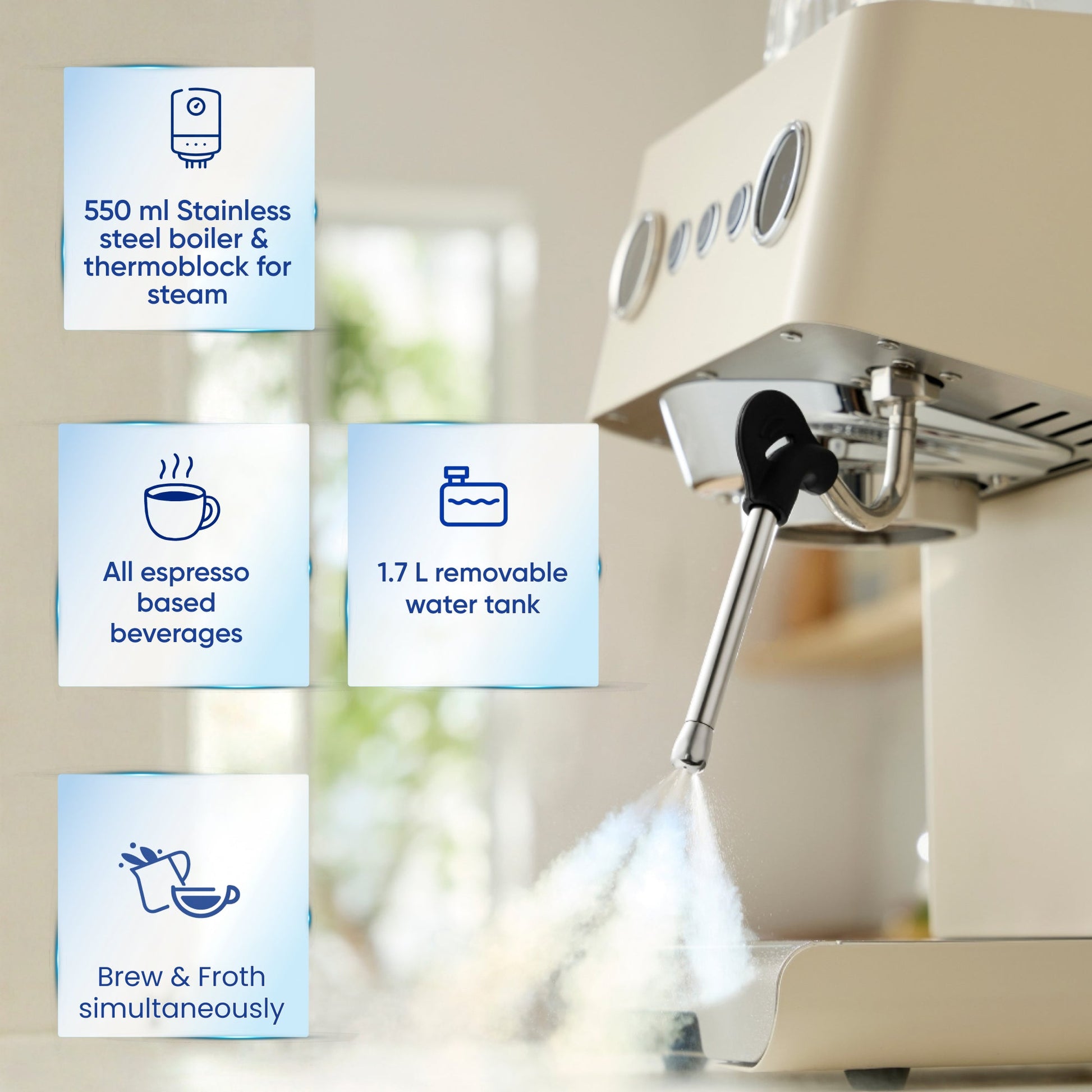 Budan Athena Espresso Machine - Something's Brewing