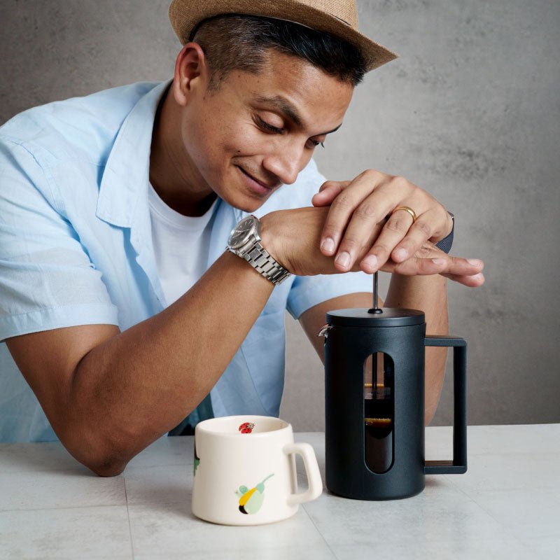 Budan Black French Press | 350 ml - Something's Brewing