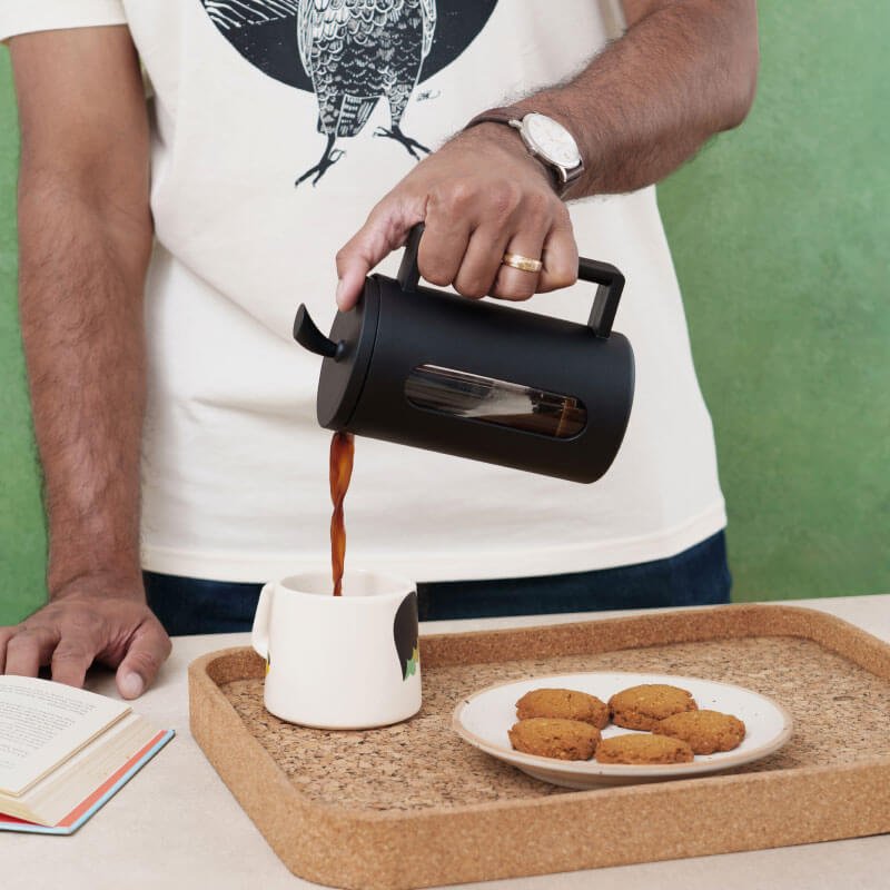 Budan Black French Press | 350 ml - Something's Brewing