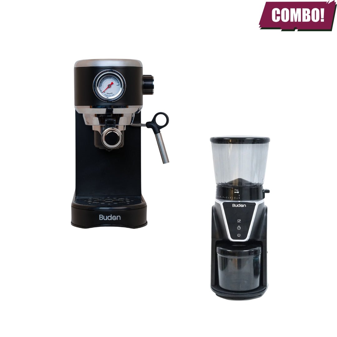 Budan Bolt Black + Budan Grinder Combo - Something's Brewing