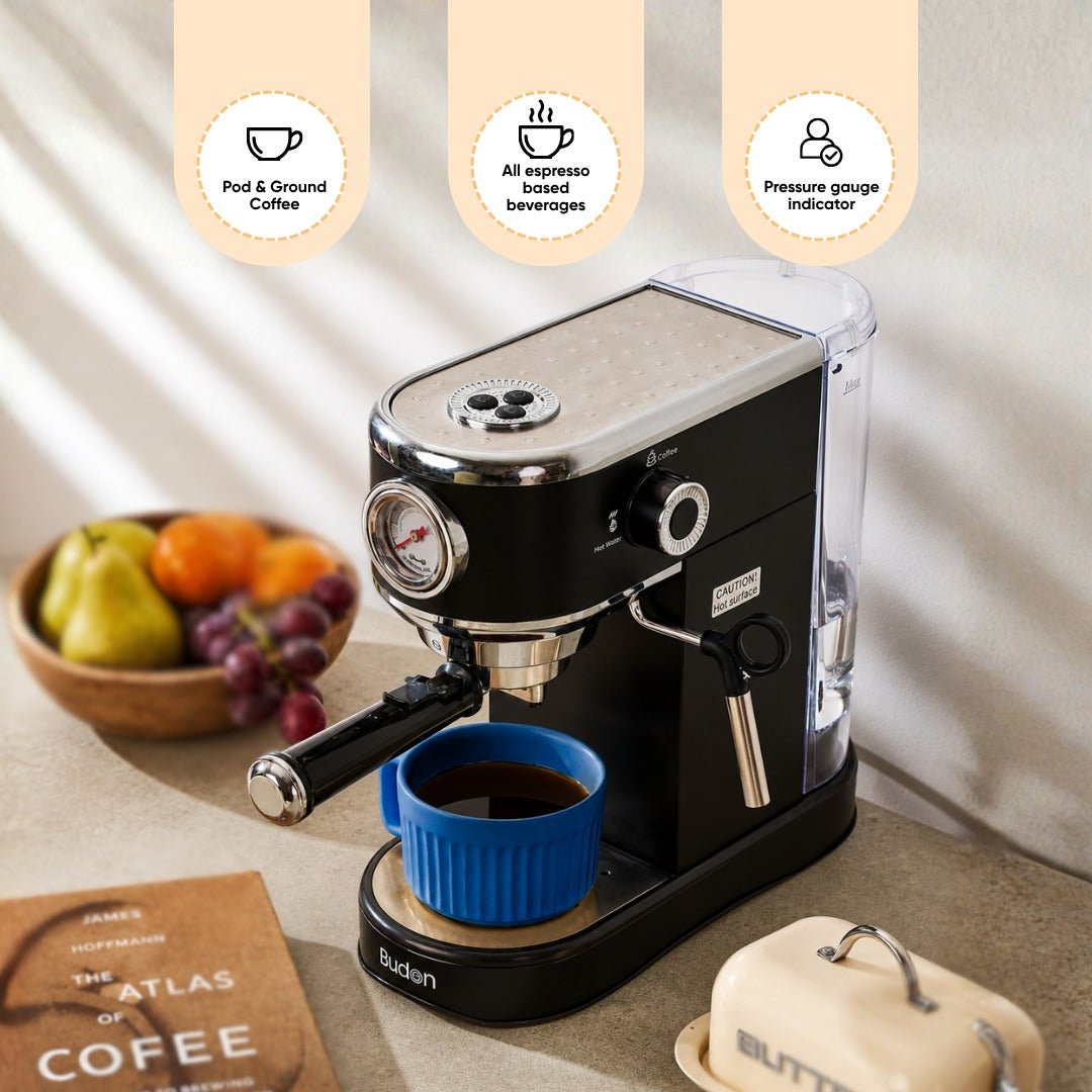 Budan Bolt Semi Automatic Machine - Something's Brewing