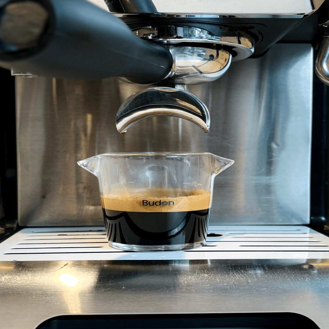 Budan Double Spout Shot Glass for Espresso - Something's Brewing