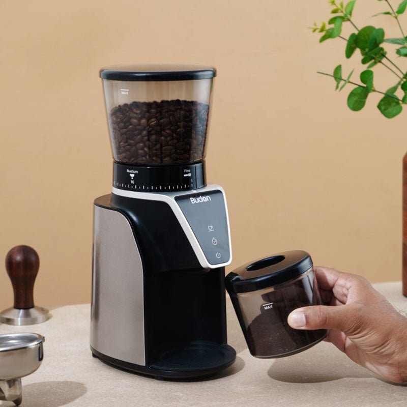 Budan Electric Espresso Grinder - Something's Brewing