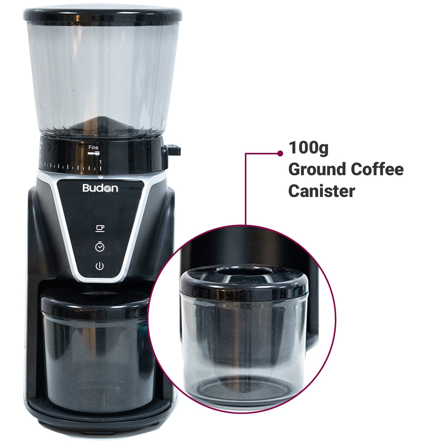 Budan Electric Espresso Grinder - Something's Brewing