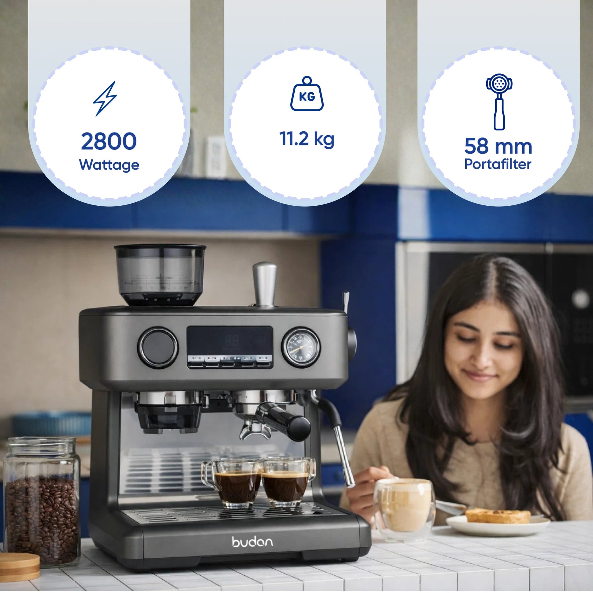 Budan Nexus Espresso Machine - Something's Brewing