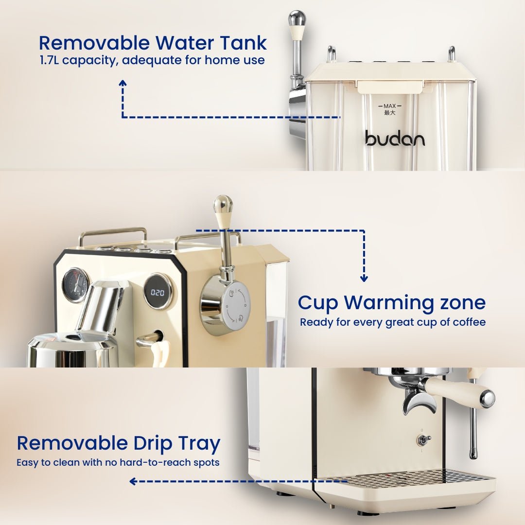 Budan Sofia Espresso Machine - Something's Brewing