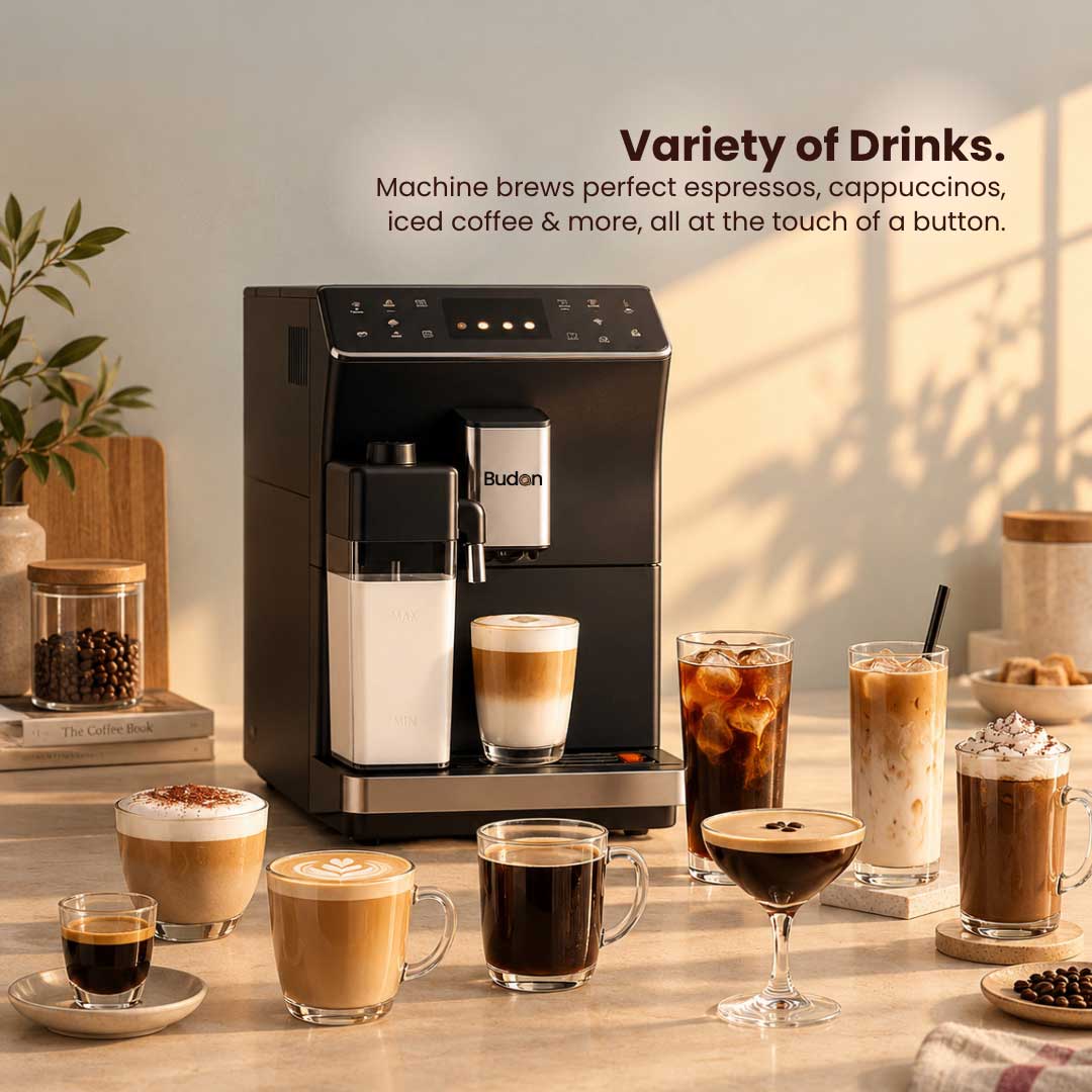 Budan X1 Fully Automatic Coffee Machine - Something's Brewing