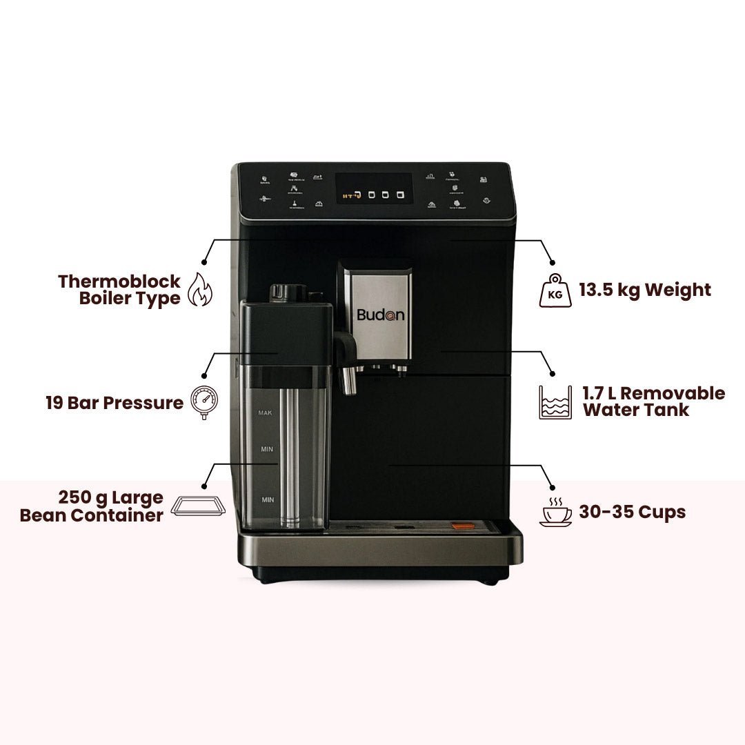 Budan X1 Fully Automatic Coffee Machine - Something's Brewing