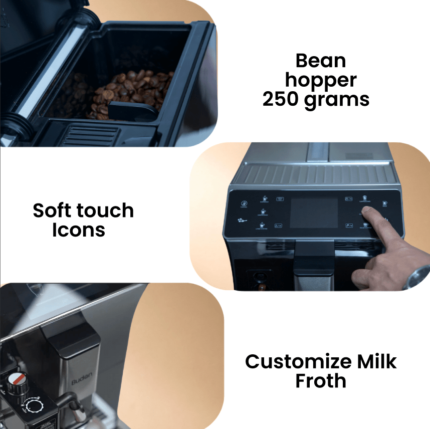 Budan X1 Fully Automatic Coffee Machine - Something's Brewing