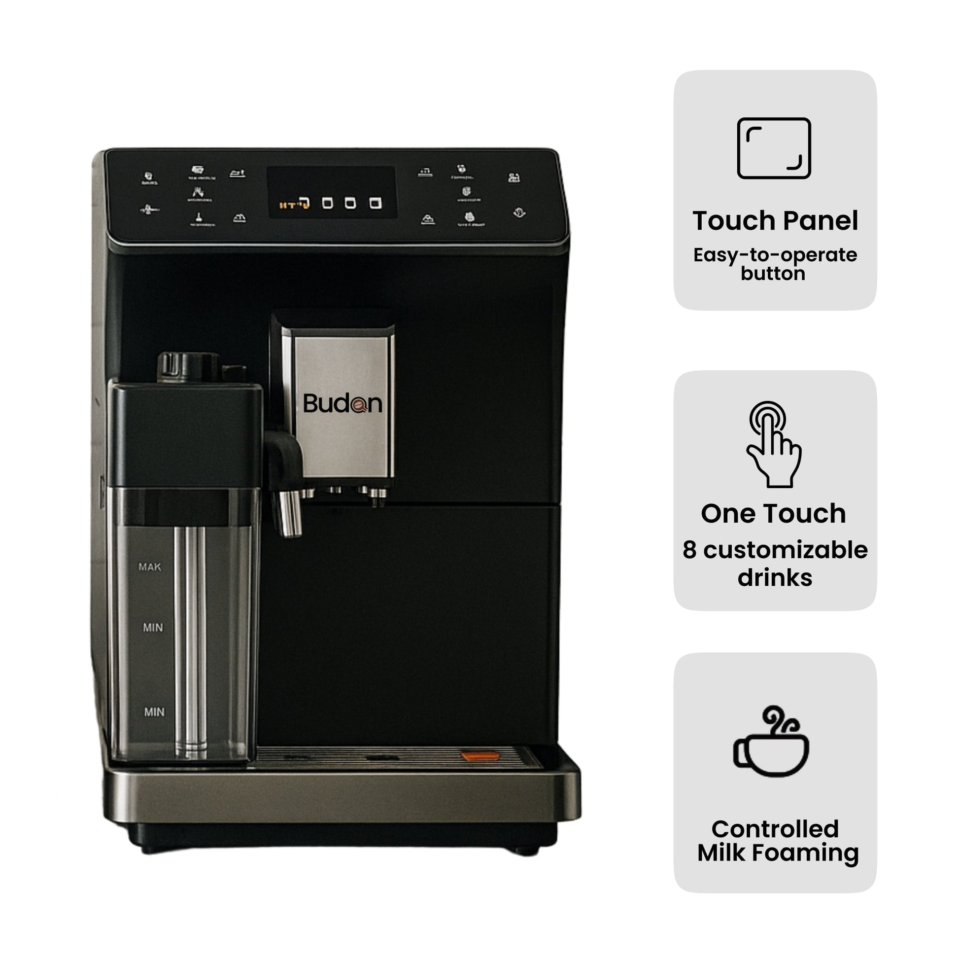 Budan X1 Fully Automatic Coffee Machine - Something's Brewing