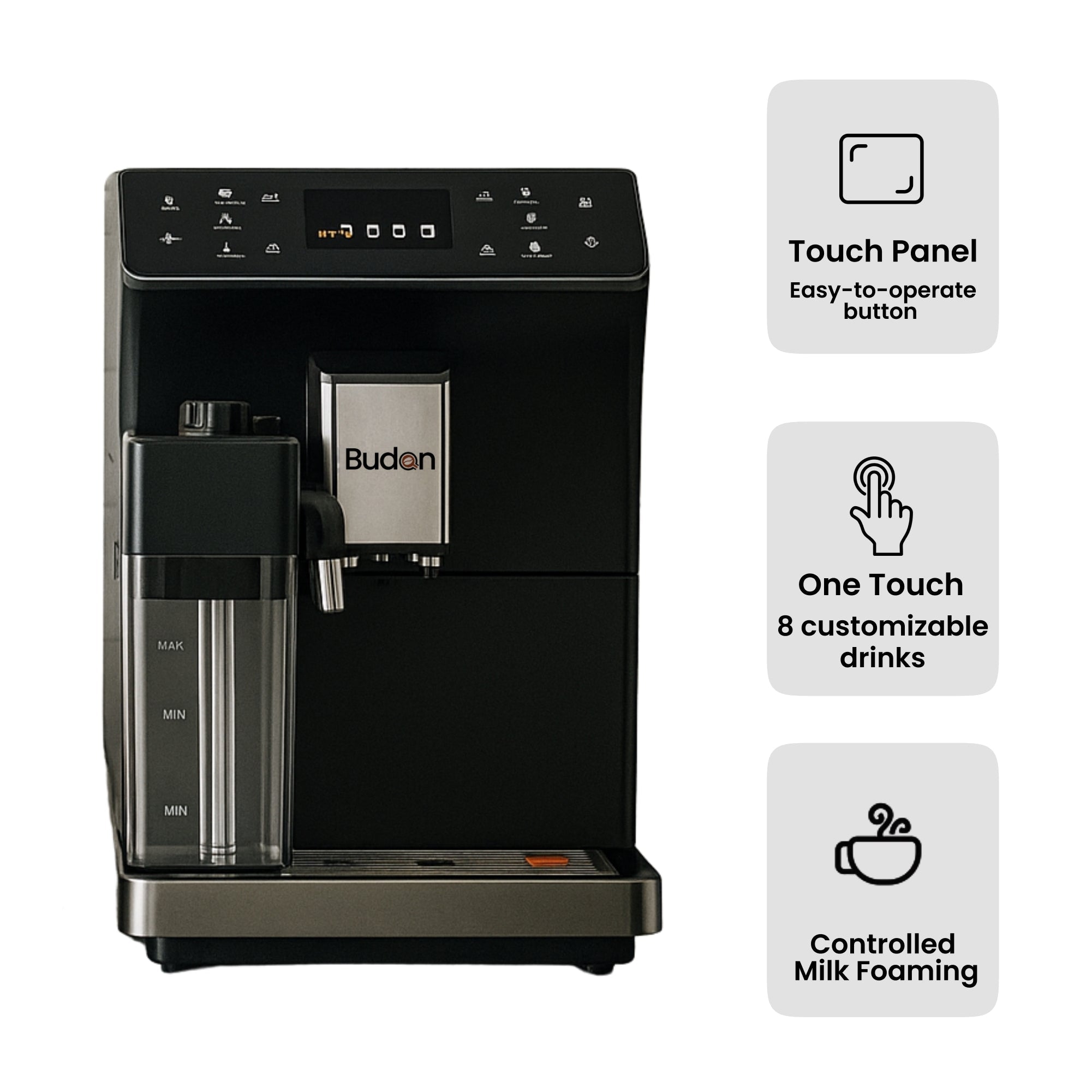 Budan X1 Fully Automatic Coffee Machine - Something's Brewing