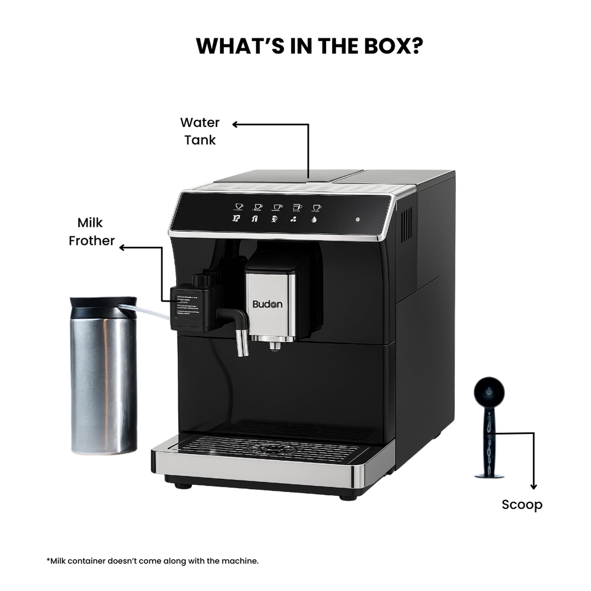Budan X7 Fully Automatic Coffee Machine - Something's Brewing
