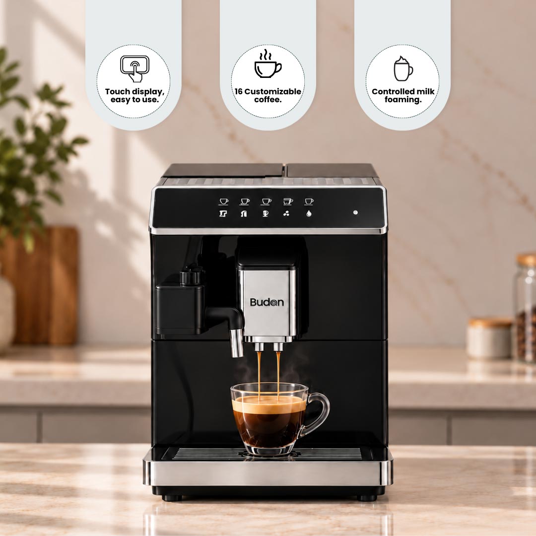 Budan X7 Fully Automatic Coffee Machine - Something's Brewing