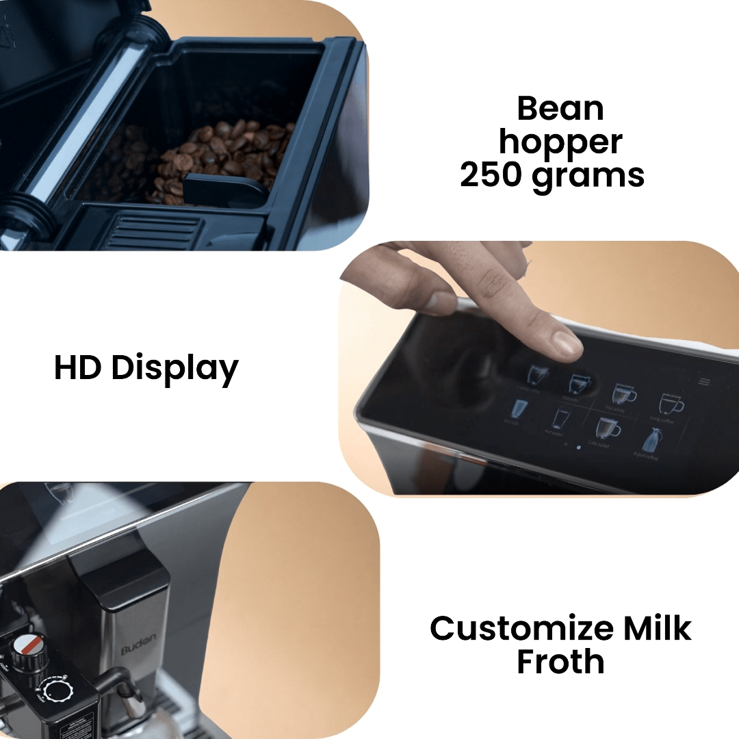 Budan X7 Fully Automatic Coffee Machine - Something's Brewing