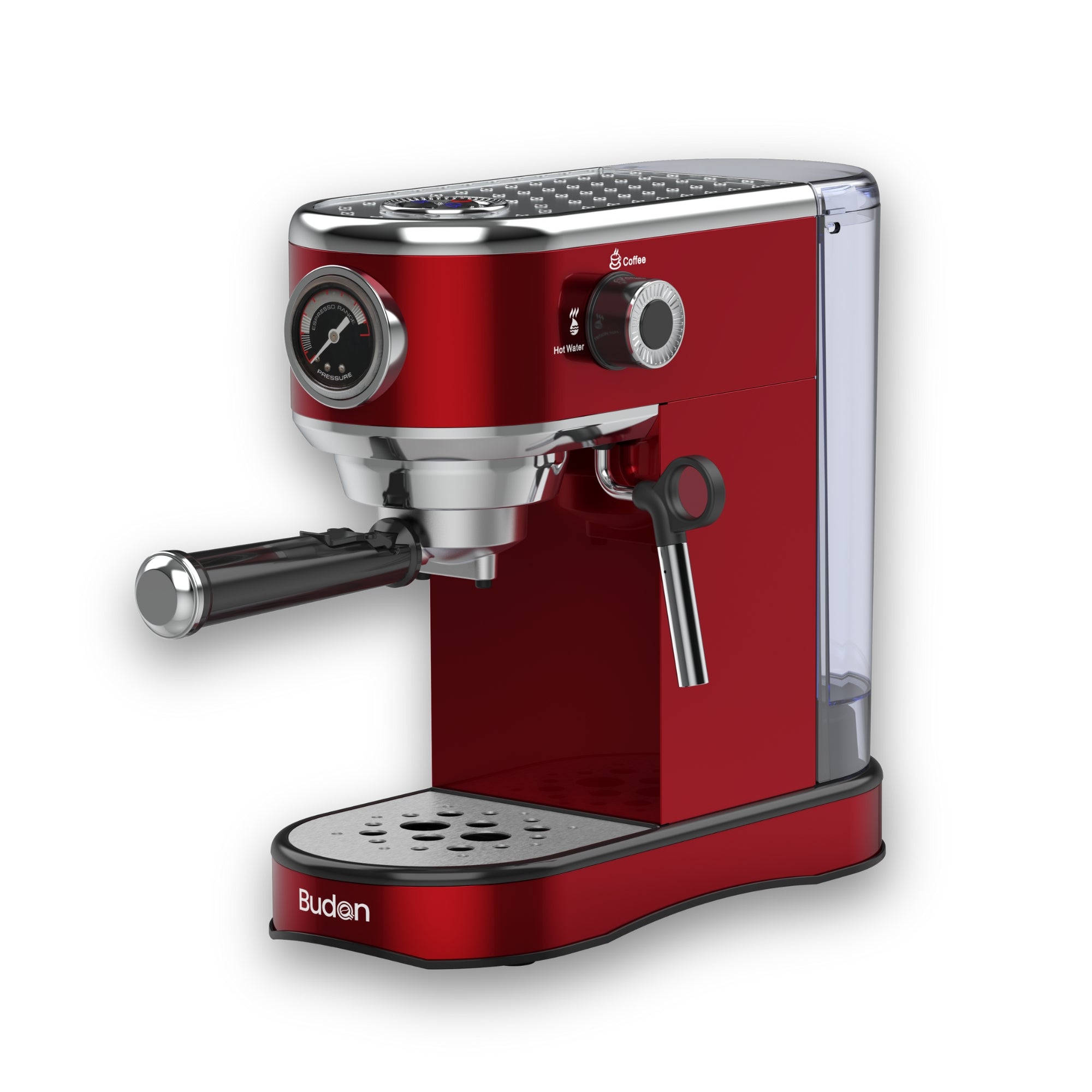 budan frech press red image