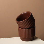 Cacao Handcarfted Ceramic Cup | Earthly - Something's Brewing
