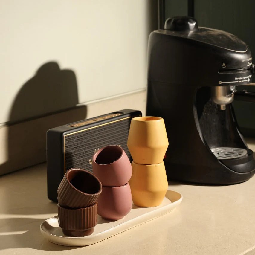 Cacao Handcarfted Ceramic Cup | Earthly - Something's Brewing