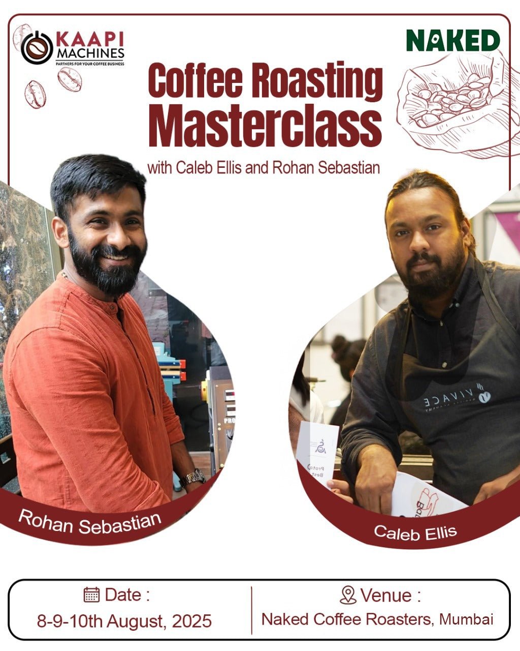 Coffee Roasting Masterclass with Caleb Ellis and Rohan Sebastian - Something's Brewing